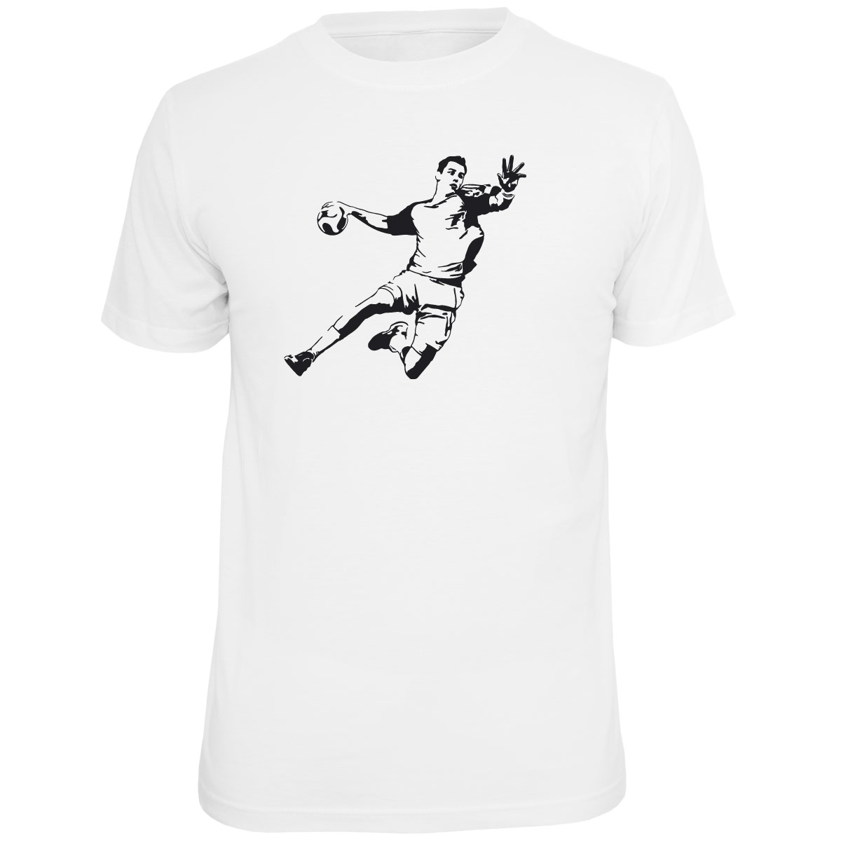 Handball Premium TShirt Sport Bedruckte Textilien
